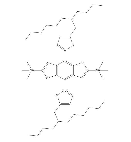 (4,8-Bis(5-(2-butyloctyl)thiophen-2-yl)benzo[1,2-b:4,5-b']dithiophene-2,6-diyl)bis(trimethylstannane)