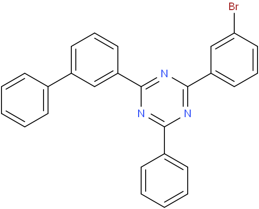 1,3,5-Triazine, 2-[1,1'-biphenyl]-3-yl-4-(3-bromophenyl)-6-phenyl-