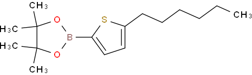 2-(5-hexylthiophen-2-yl)-4,4,5,5-tetramethyl-1,3,2-dioxaborolane