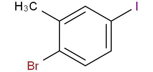1-Bromo-4-iodo-2-methylbenzene