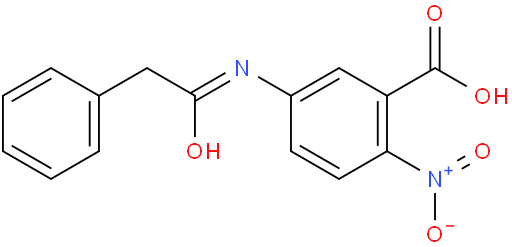 2-Nitro-5-[(phenylacetyl)amino]benzoicAcid,98%
