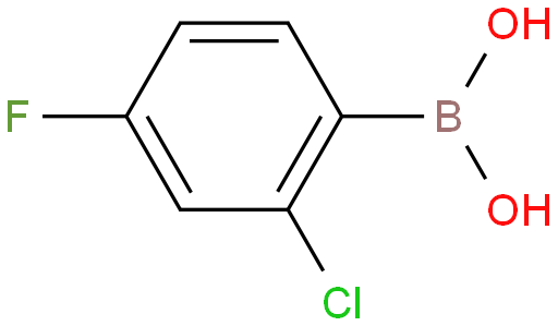 2-Chloro-4-fluorobenzeneboronicacid