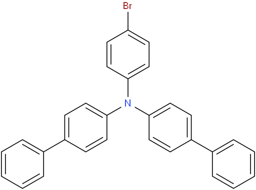 N-(4-Bromophenyl)-N,N-bis(1,1-biphenyl-4-yl)amine