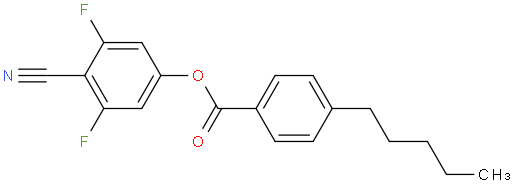 4-cyano-3,5-difluorophenyl 4-pentylbenzoate