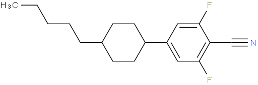 2,6-difluoro-4-(4-pentylcyclohexyl)benzonitrile