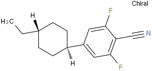 4-(4-ethylcyclohexyl)-2,6-difluorobenzonitrile