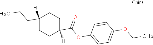 Trans-4-ethoxyphenyl4-propylcyclohexanecarboxylate
