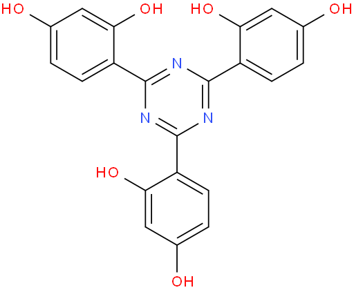 4,4',4''-(1,3,5-triazine-2,4,6-triyl)tris(benzene-1,3-diol)