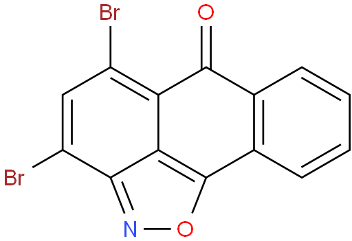 3,5-dibroMo-6-oxo-6H-anthra-1,9-cd-isoxazole