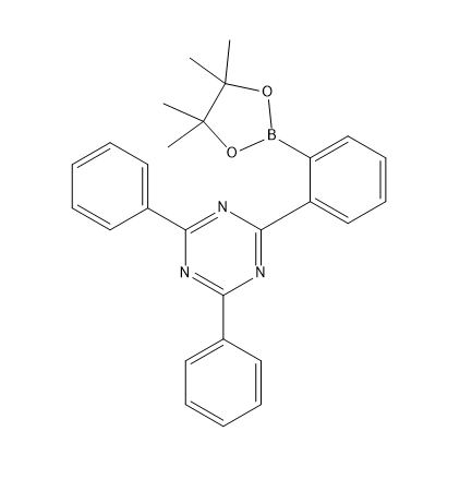 2,4-diphenyl-6-(2-(4,4,5,5-tetramethyl-1,3,2-dioxaborolan-2-yl)phenyl)-1,3,5-triazine