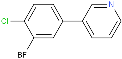 3-(3-bromo-4-chlorophenyl)pyridine