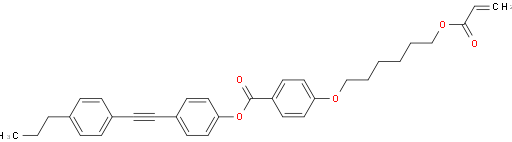 4-((4-propylphenyl)ethynyl)phenyl 4-((6-(acryloyloxy)hexyl)oxy)benzoate