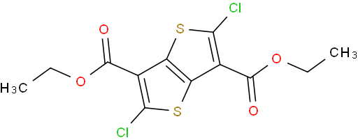 2,5-Dichloro-thieno[3,2-b]thiophene-3,6-dicarboxylic acid diethyl ester