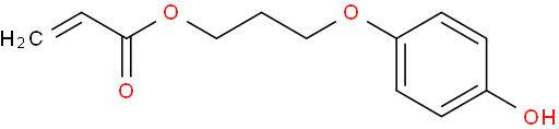 Acrylic acid 3-(4-hydroxy-phenoxy)propyl ester