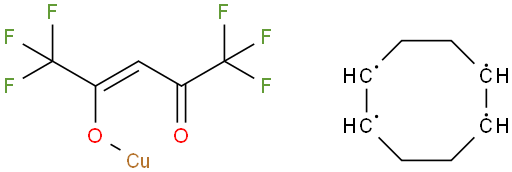 COPPER(I) HEXAFLUORO-2,4-PENTANEDIONATE-CYCLOOCTADIENE COMPLEX