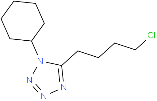 5-(4-Chlorobutyl)-1-cyclohexanyl tetrazole
