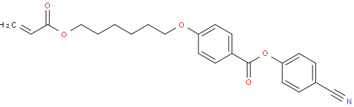 4-(6-Acryloyloxyhexyloxy)-benzoesure (4-cyanophenylester)