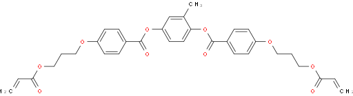 1,4-Bis-[4-(3-acryloyloxypropyloxy)benzoyloxy]-2-methylbenzene