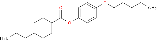 4-(Pentyloxy)phenyl 4-propylcyclohexanecarboxylate
