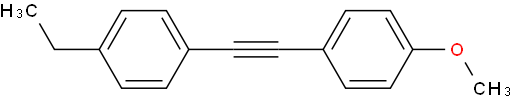 1-ethyl-4-[2-(4-methoxyphenyl)ethynyl]benzene  