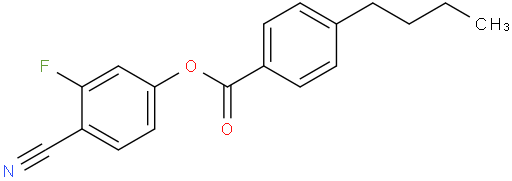 4-Cyano-3-fluorophenyl 4-butylbenzoate