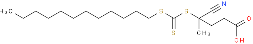 4-Cyano-4-(dodecylsulfanylthiocarbonyl)sulfanylpentanoic acid