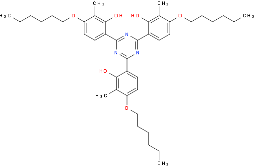 2,2,2-(1,3,5-Triazine-2,4,6-triyl)tris[5-(hexyloxy)-6-methylphenol]
