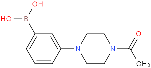 B-[3-(4-Acetyl-1-piperazinyl)phenyl]boronic acid