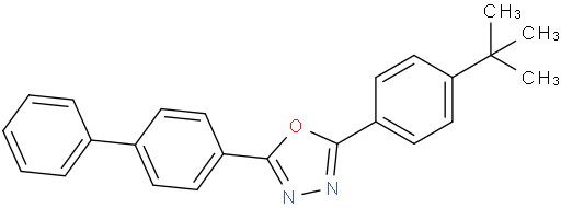 2-(4-tert-Butylphenyl)-5-(4-biphenyl)-1,3,4-oxadiazole