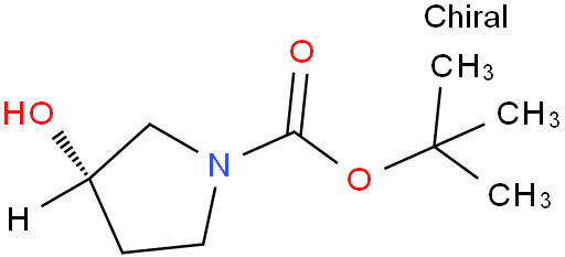 N-(tert-Butoxycarbonyl)-(S)-(+)-3-pyrrolidinol