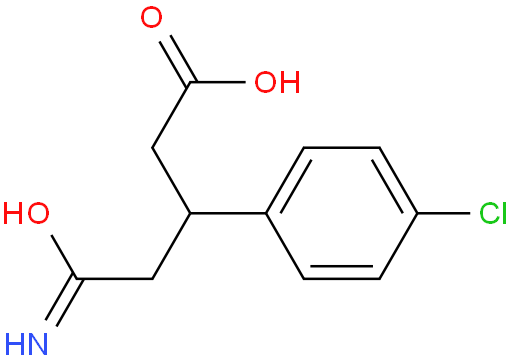 3-(4-Chlorophenyl)glutaramic acid