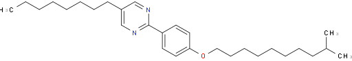 2-(4-((9-methyldecyl)oxy)phenyl)-5-octylpyrimidine