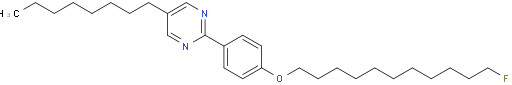 2-(4-((11-fluoroundecyl)oxy)phenyl)-5-octylpyrimidine