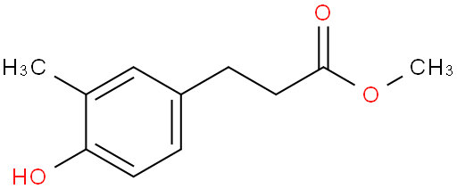 Methyl 3-(4-hydroxy-3-methylphenyl)propionate