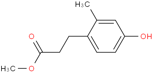 Benzenepropanoic acid, 4-hydroxy-2-methyl-, methyl ester