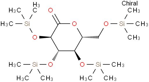 (3R,4S,5R,6R)-3,4,5-Tris((trimethylsilyl)oxy)-6-(((trimethylsilyl)oxy)methyl)tetrahydro-2H-pyran-2-one