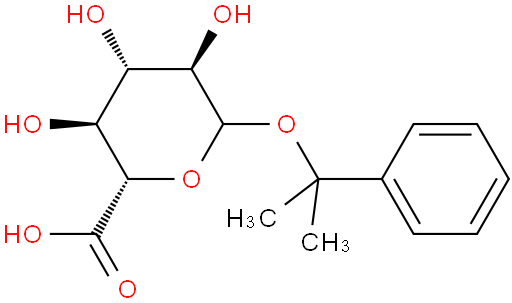 2-phenyl-2-propyl glucuronide