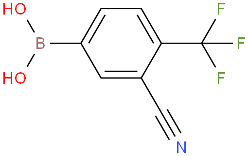 (3-Cyano-4-(trifluoromethyl)phenyl)boronic acid