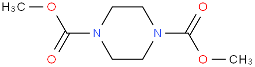 N1,N4-dimethoxycarbonylpiperazine